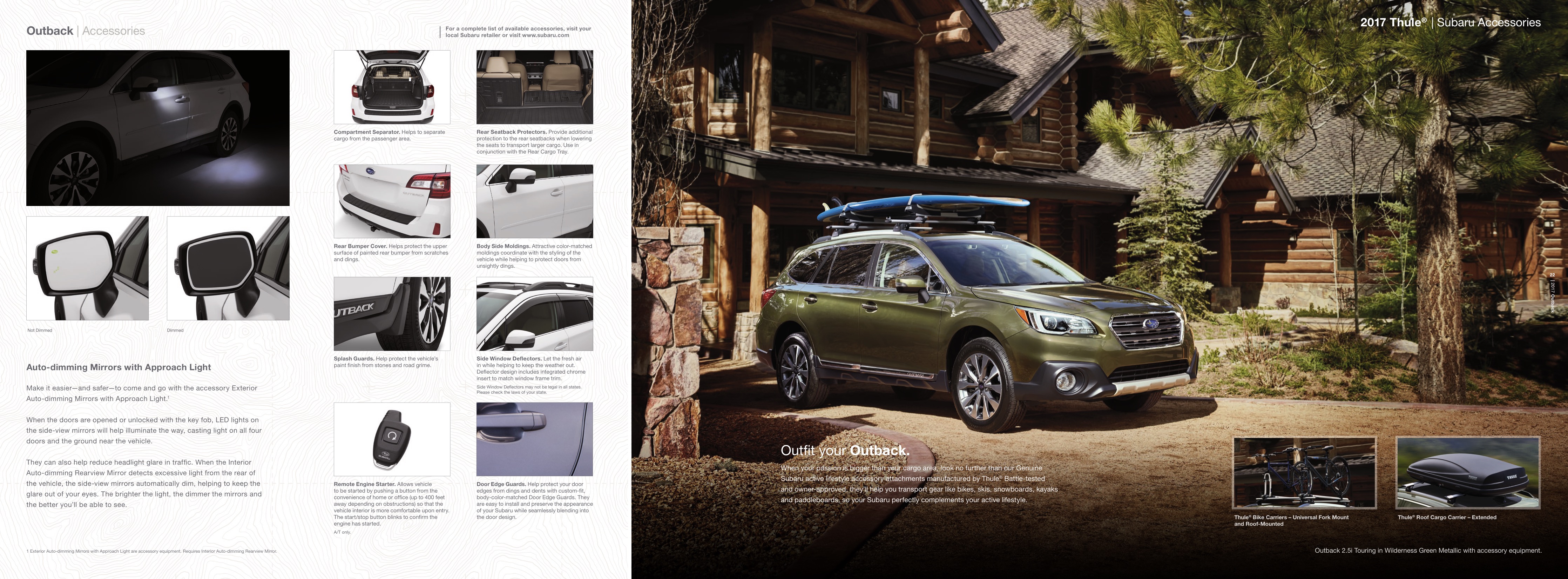2017 Subaru Outback Brochure Page 5